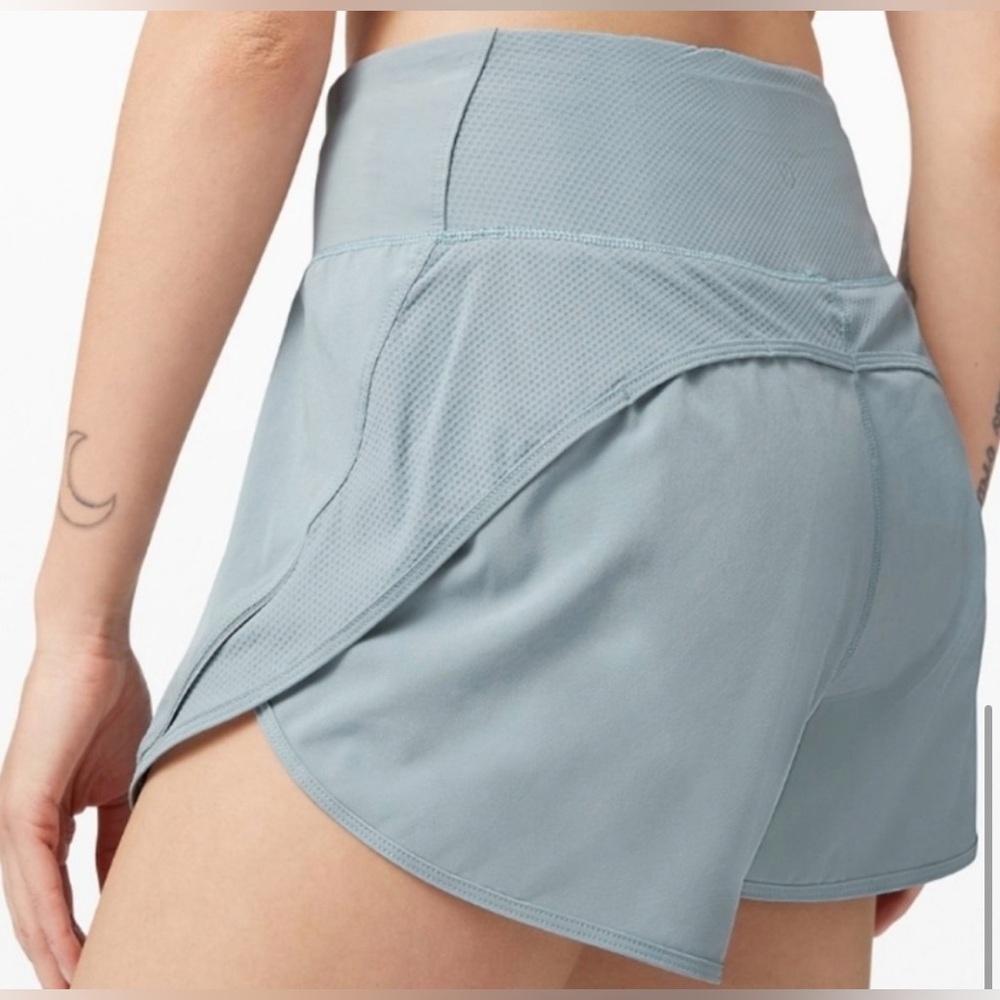 RARE LULULEMON light blue shorts